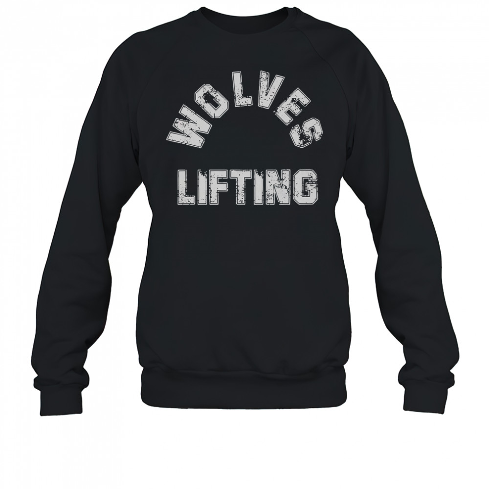 Wolves Lifting Retro T-Shirt Sweatshirt