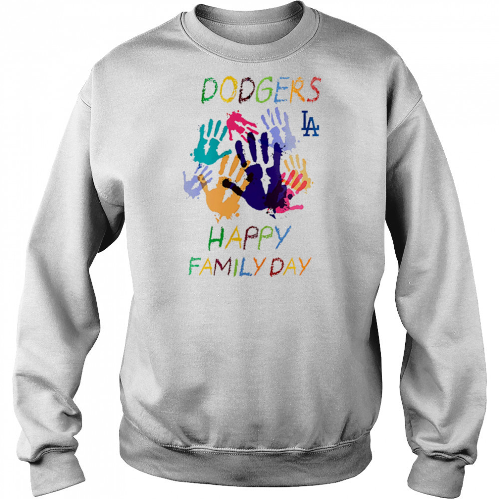 2025 LA Dodgers Happy Family Day shirt Hoodie
