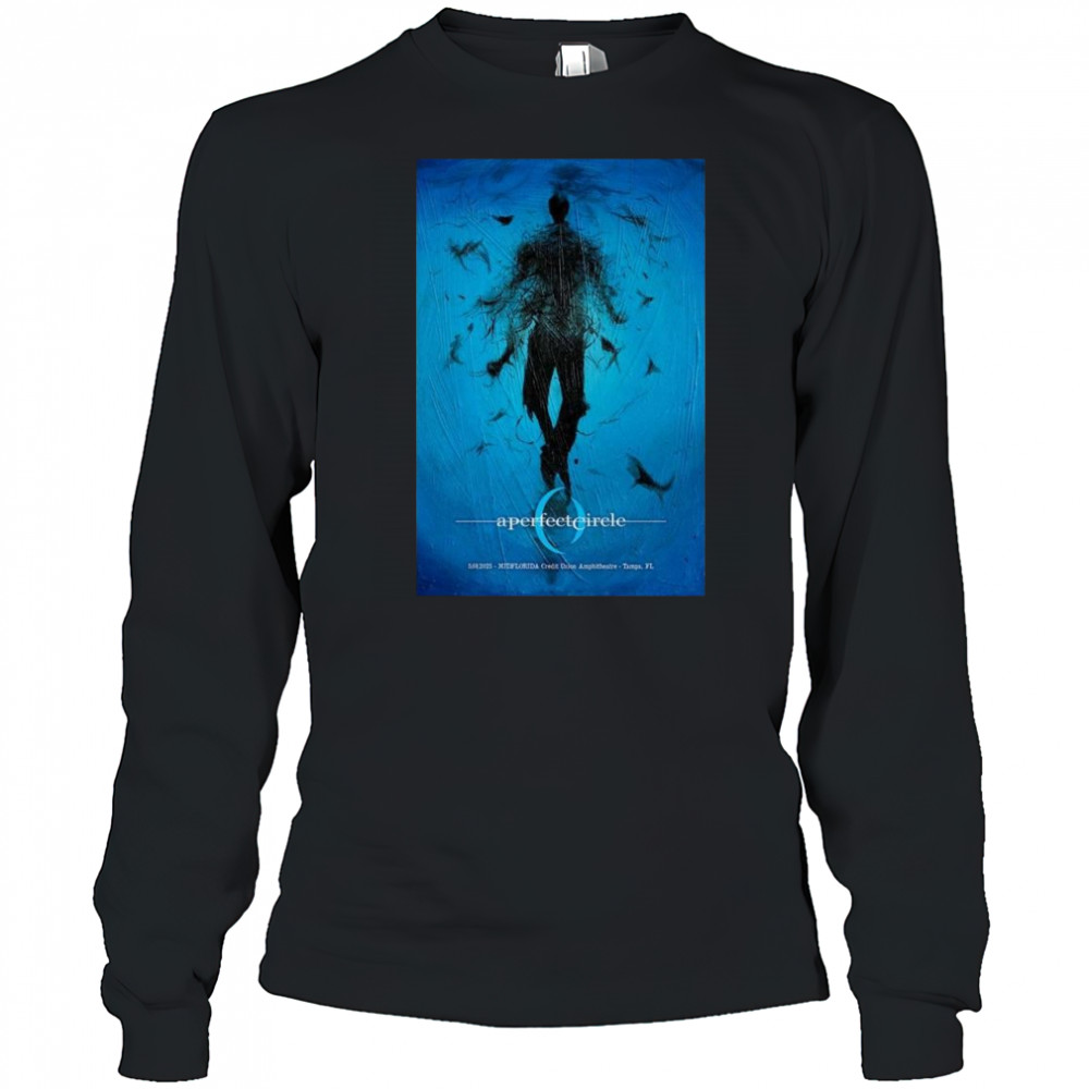 A Perfect Circle MIDFLORIDA Credit Union Amphitheatre, Tampa, FL May 8 2025 Concert t-shirt Long Sleeved