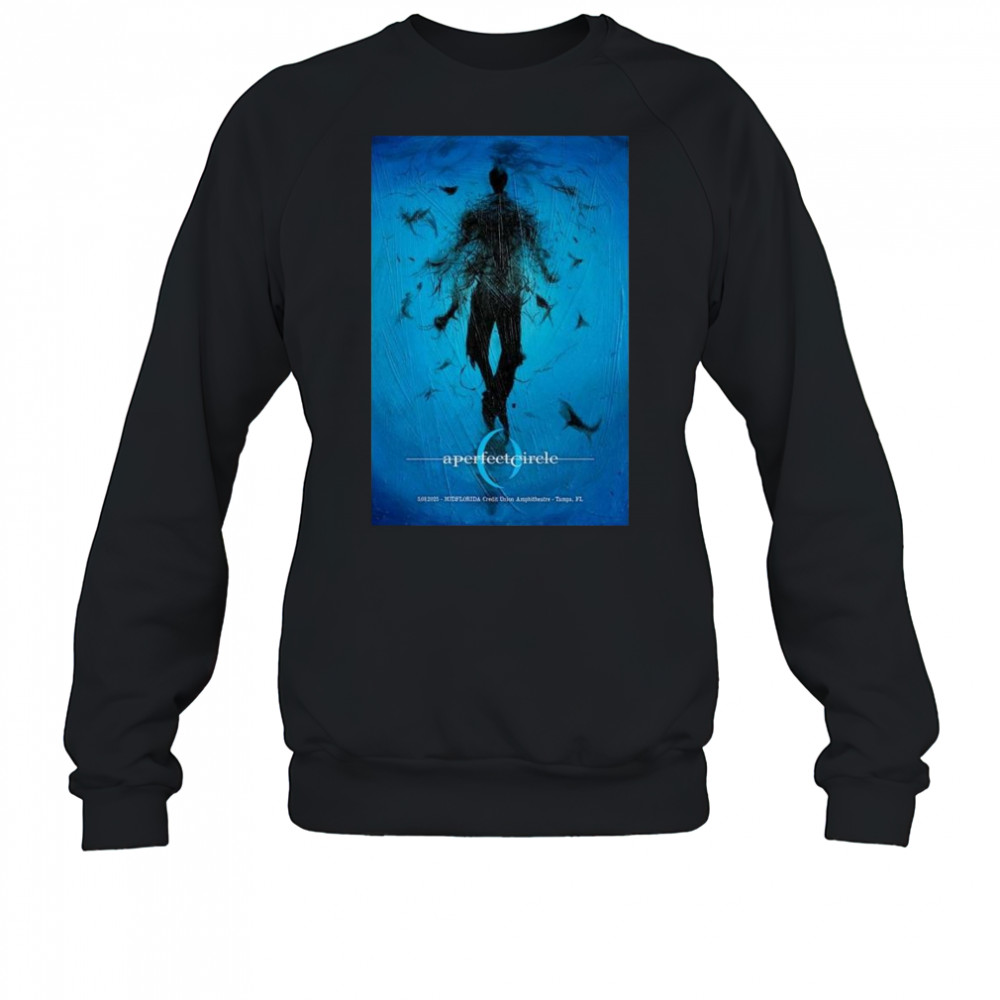 A Perfect Circle MIDFLORIDA Credit Union Amphitheatre, Tampa, FL May 8 2025 Concert t-shirt Sweatshirt