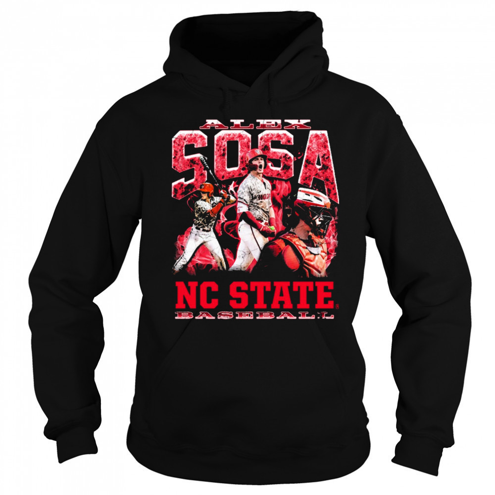Alex Sosa NC State Wolfpack Baseball NCAA Division I 90s Graphic t-shirt Sweatshirt