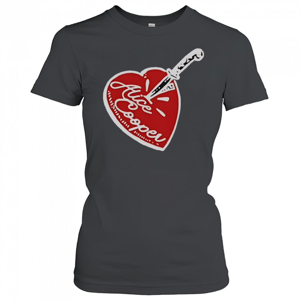Alice Cooper Stab Heart Knife T-Shirt Women's T-shirt