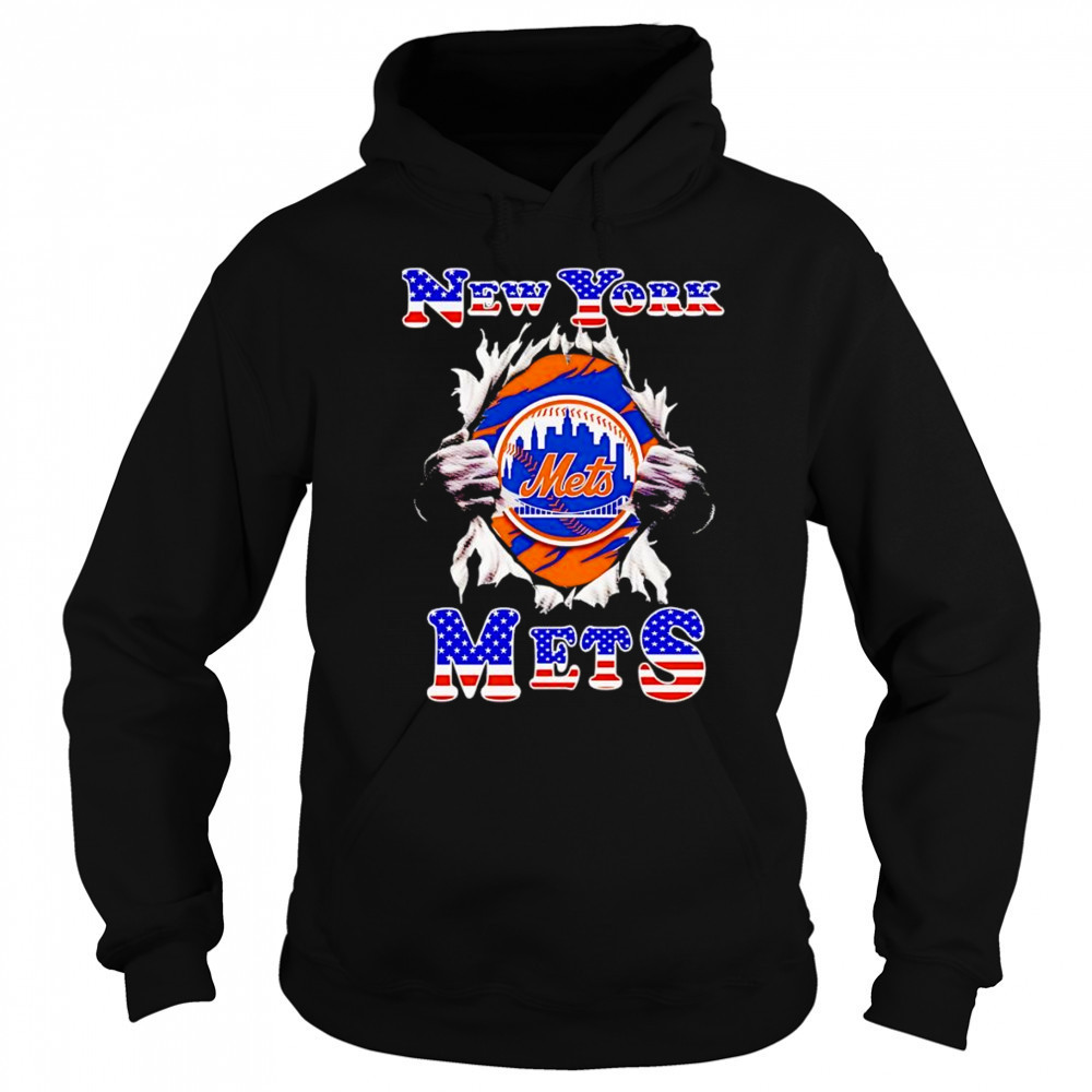 American flag New York Mets inside me shirt Sweatshirt