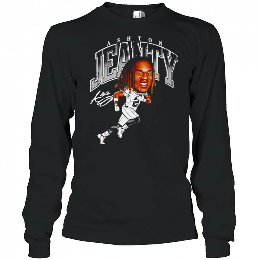 Ashton Jeanty Las Vegas Cartoon shirt Long Sleeved