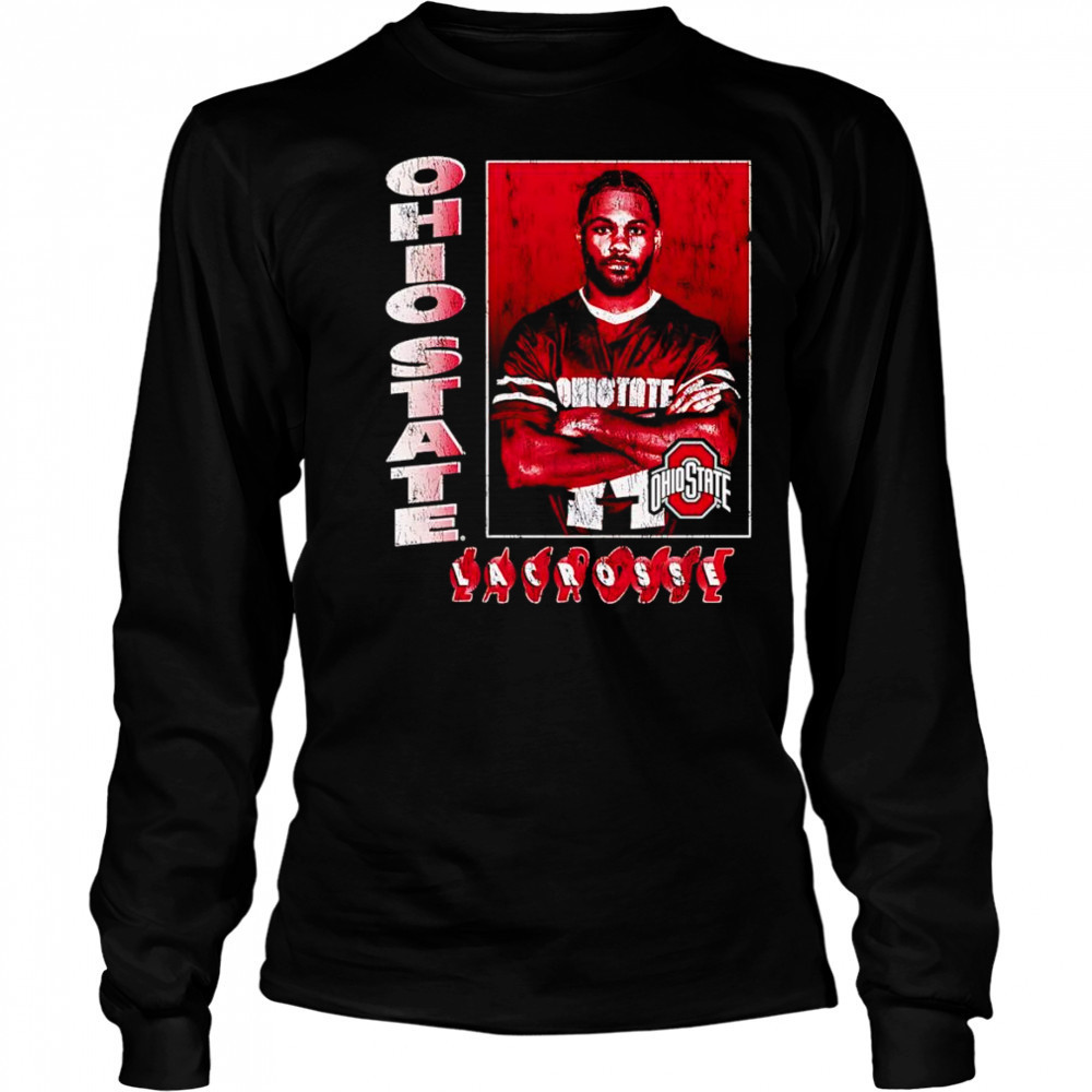 Bobby Van Buren Ohio State lacrosse retro shirt Long Sleeved