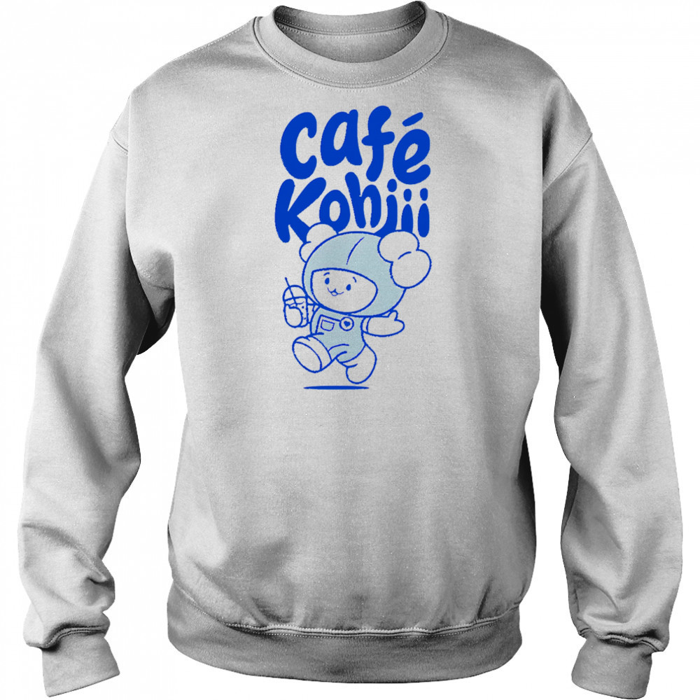 Cafe Kohjii funny cartoon shirt Hoodie