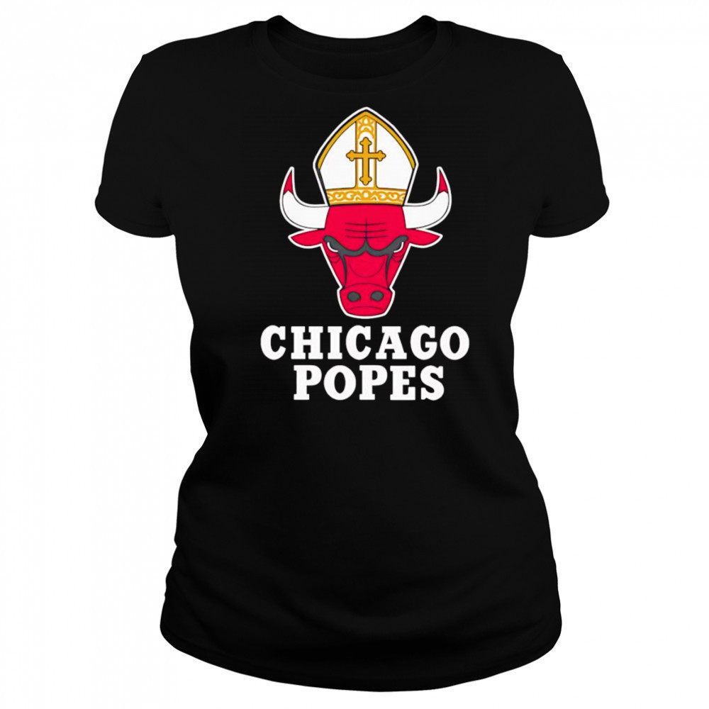 Chicago Popes Bulls shirt Women's T-shirt