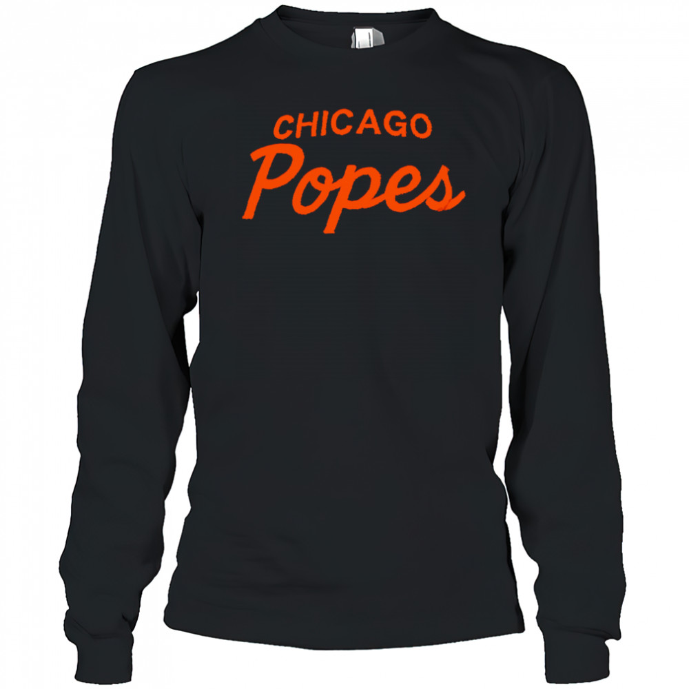 Chicago popes shirt Long Sleeved