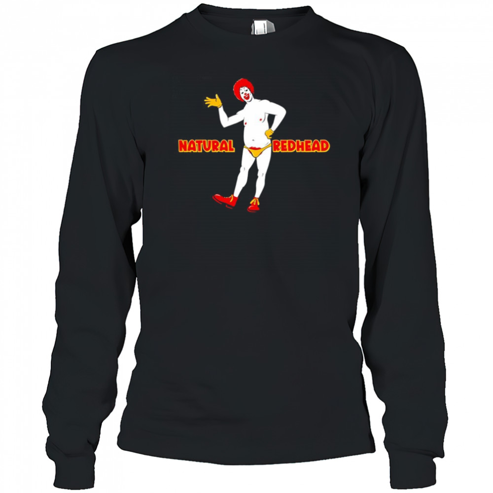Clown natural redhead shirt Long Sleeved