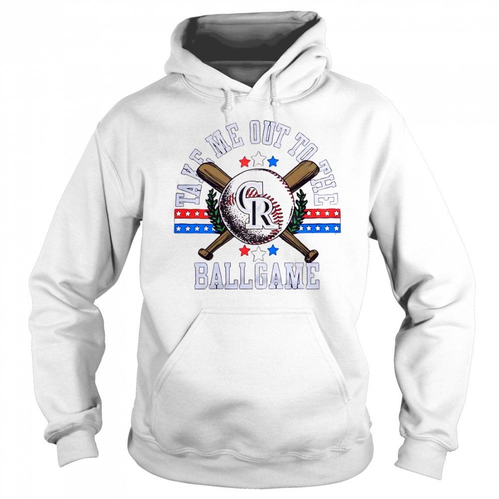 Colorado Rockies Take Me Out To The Ballgame T-Shirt Sweatshirt