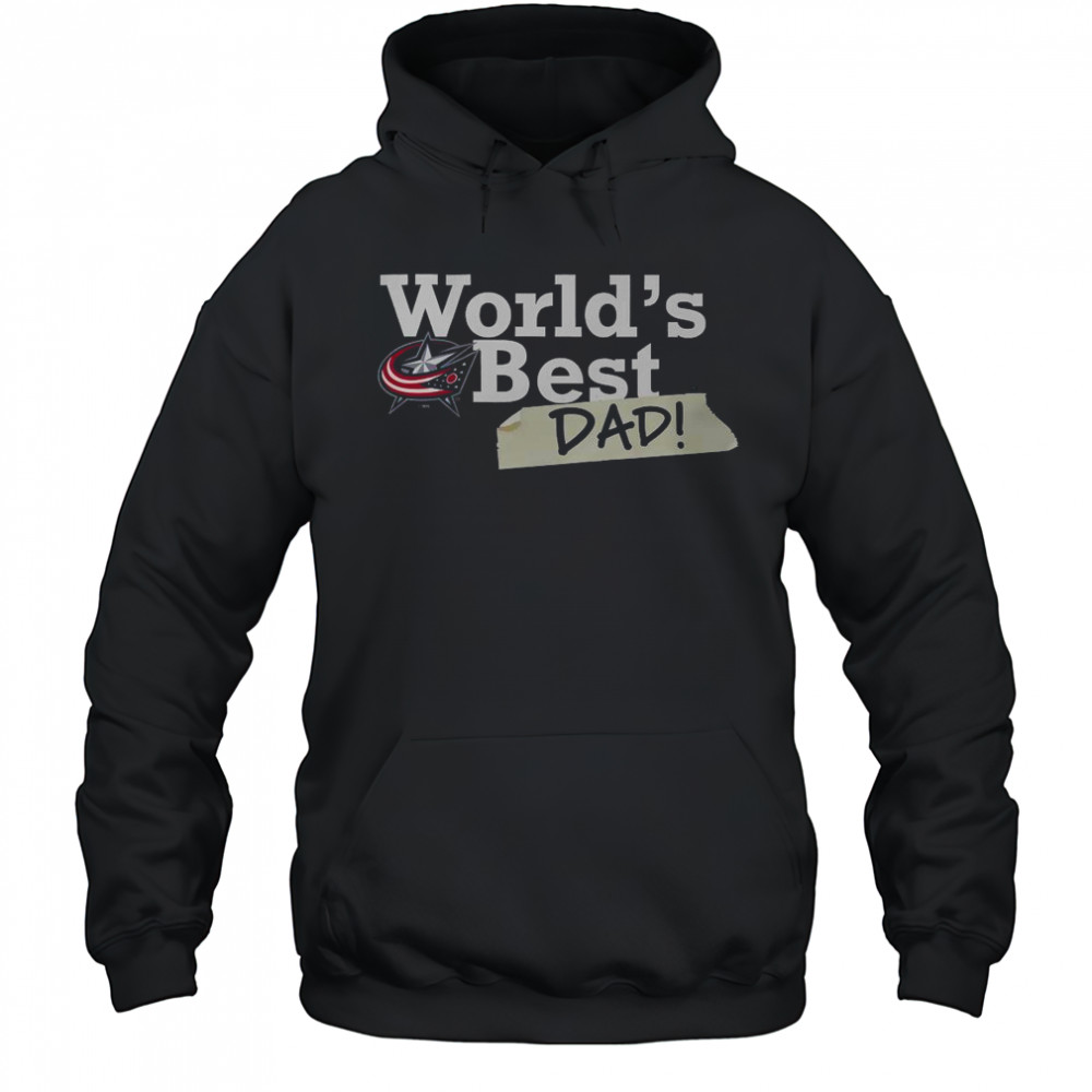 Columbus Blue Jackets World’s Best Dad T-Shirt Hoodie