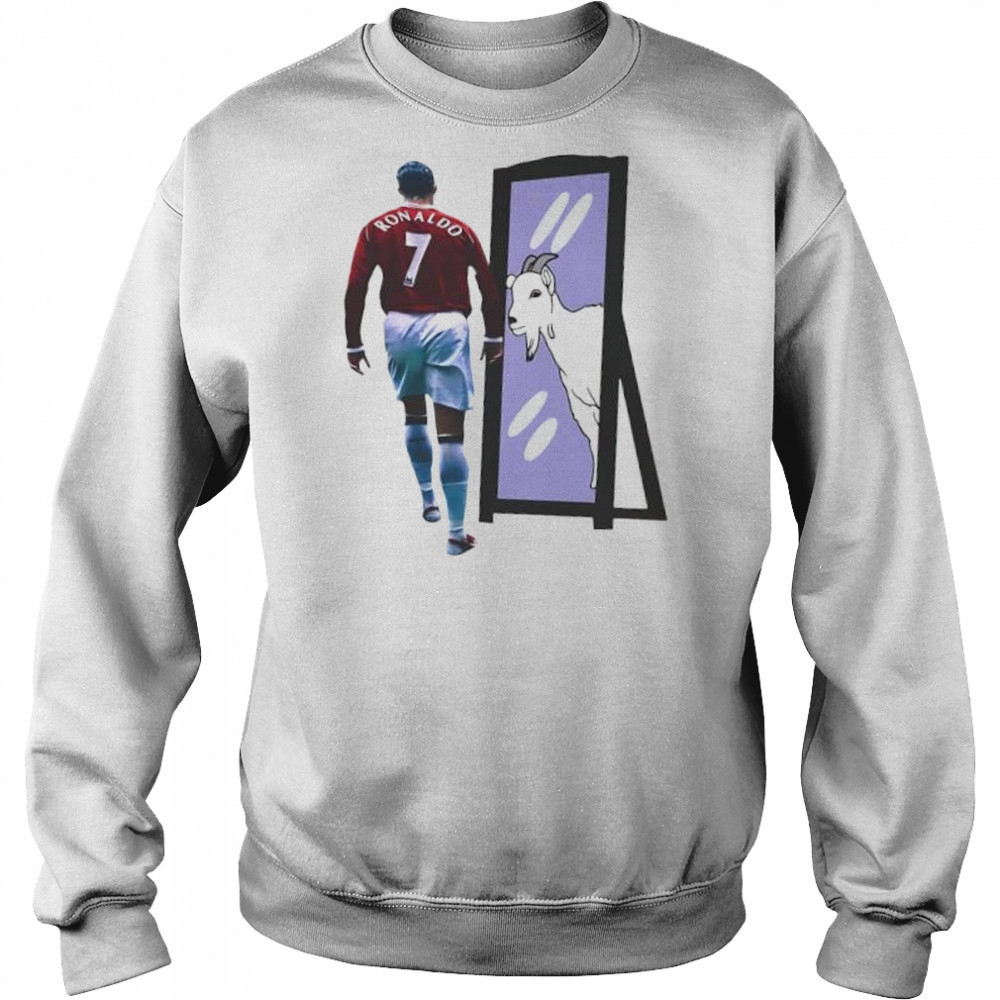 Cristiano Ronaldo CR7 Goat mirror shirt Hoodie