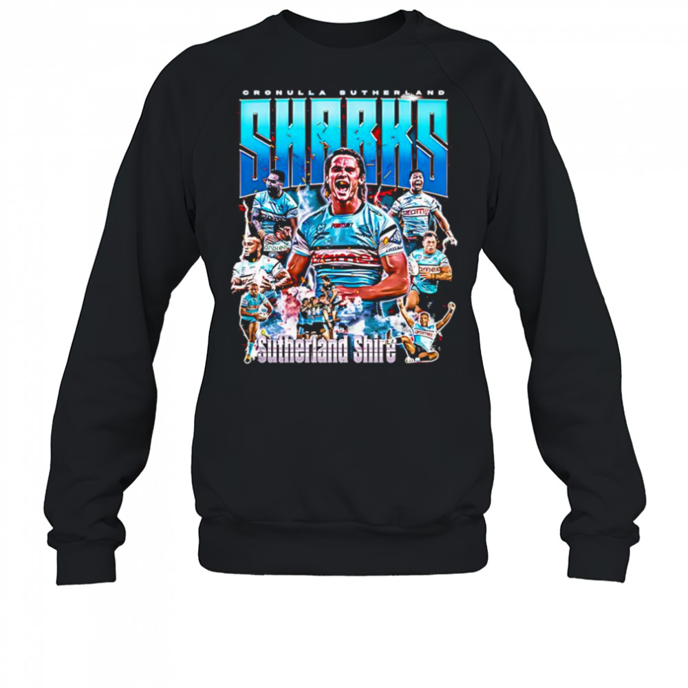Cronulla-Sutherland Sharks graphic shirt Sweatshirt