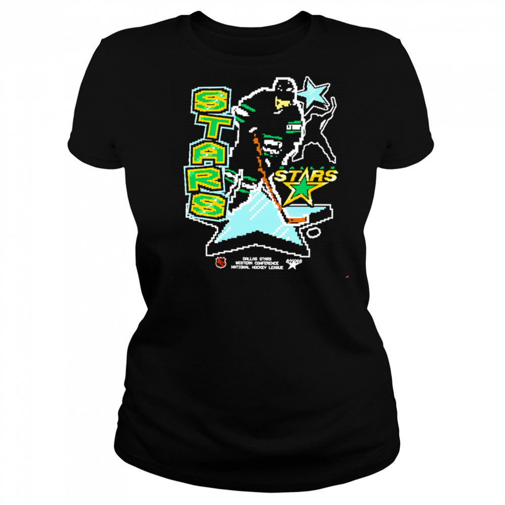 Dallas Stars Black Lamp Lighter Franklin video games shirt Women's T-shirt