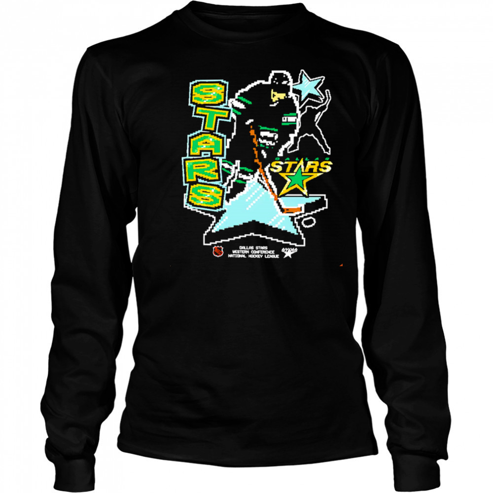 Dallas Stars Black Lamp Lighter Franklin video games shirt Long Sleeved