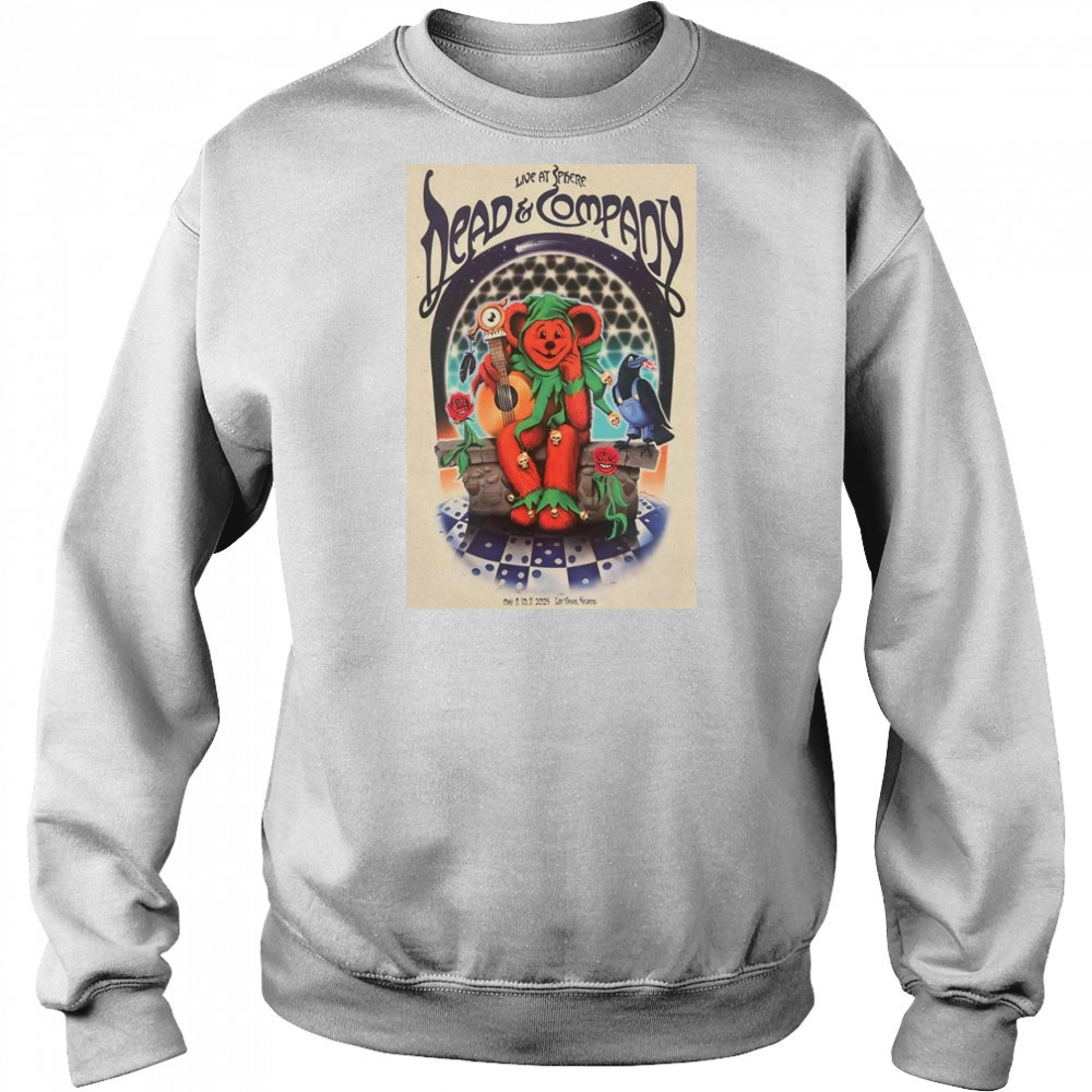 Dead & Company May 9-11 2025 Sphere Las Vegas NV Shirt Hoodie