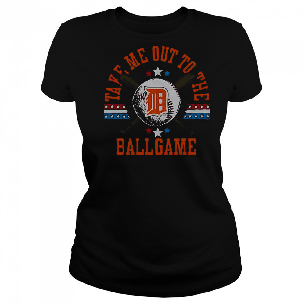 Detroit Tigers Take Me Out To The Ballgame T-Shirt Women's T-shirt