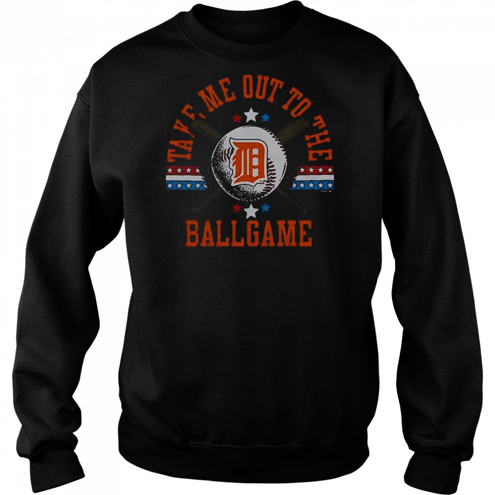 Detroit Tigers Take Me Out To The Ballgame T-Shirt Hoodie