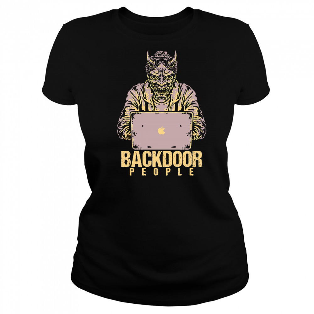 Devil Hacker Backdoor People shirt Women's T-shirt