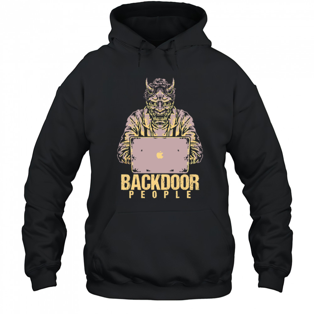 Devil Hacker Backdoor People shirt Hoodie