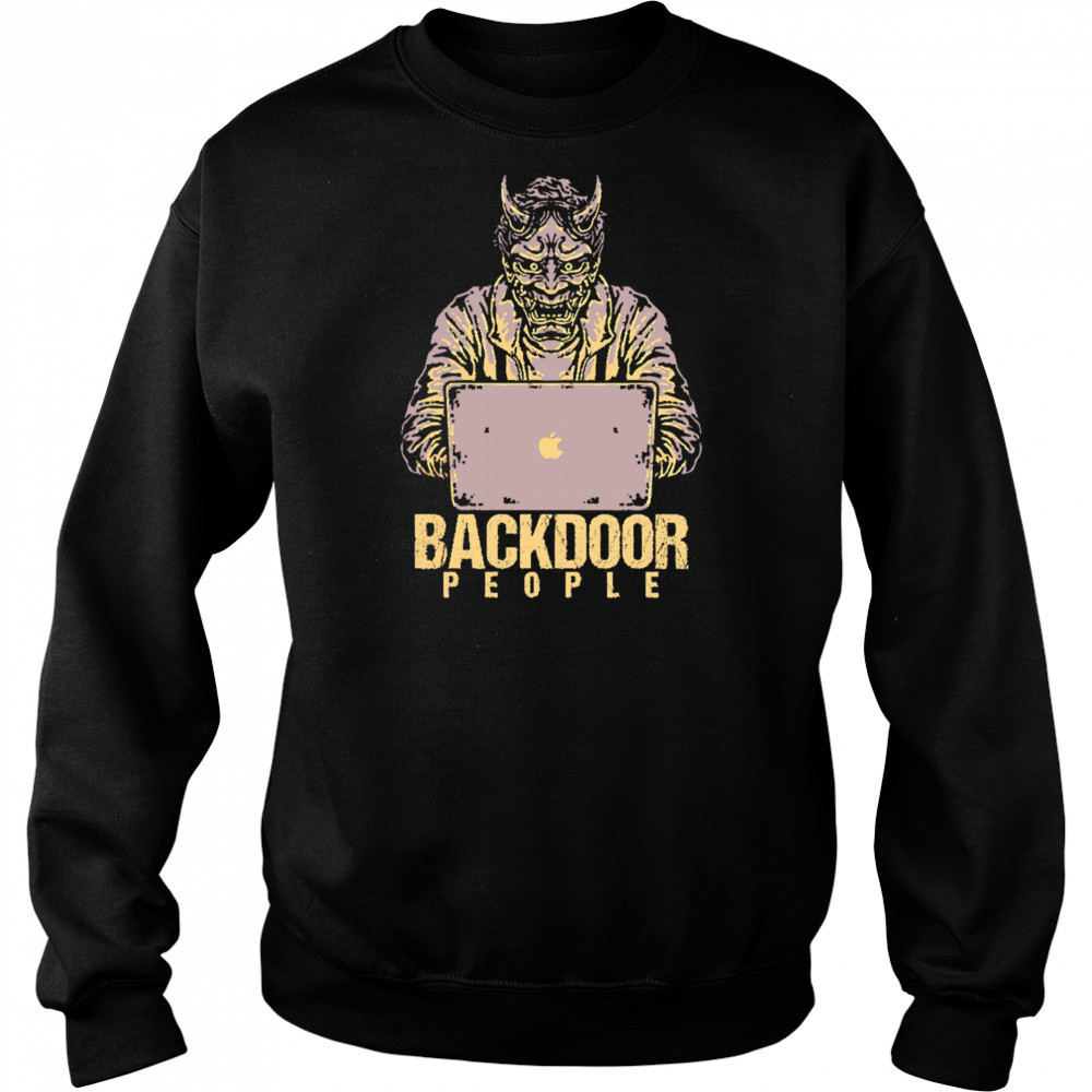 Devil Hacker Backdoor People shirt Hoodie