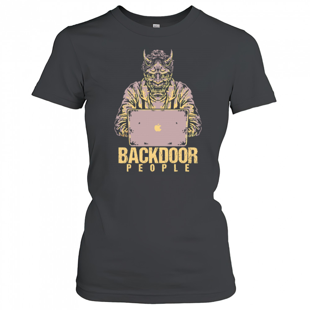 Devil Hacker Backdoor People shirt Women's T-shirt