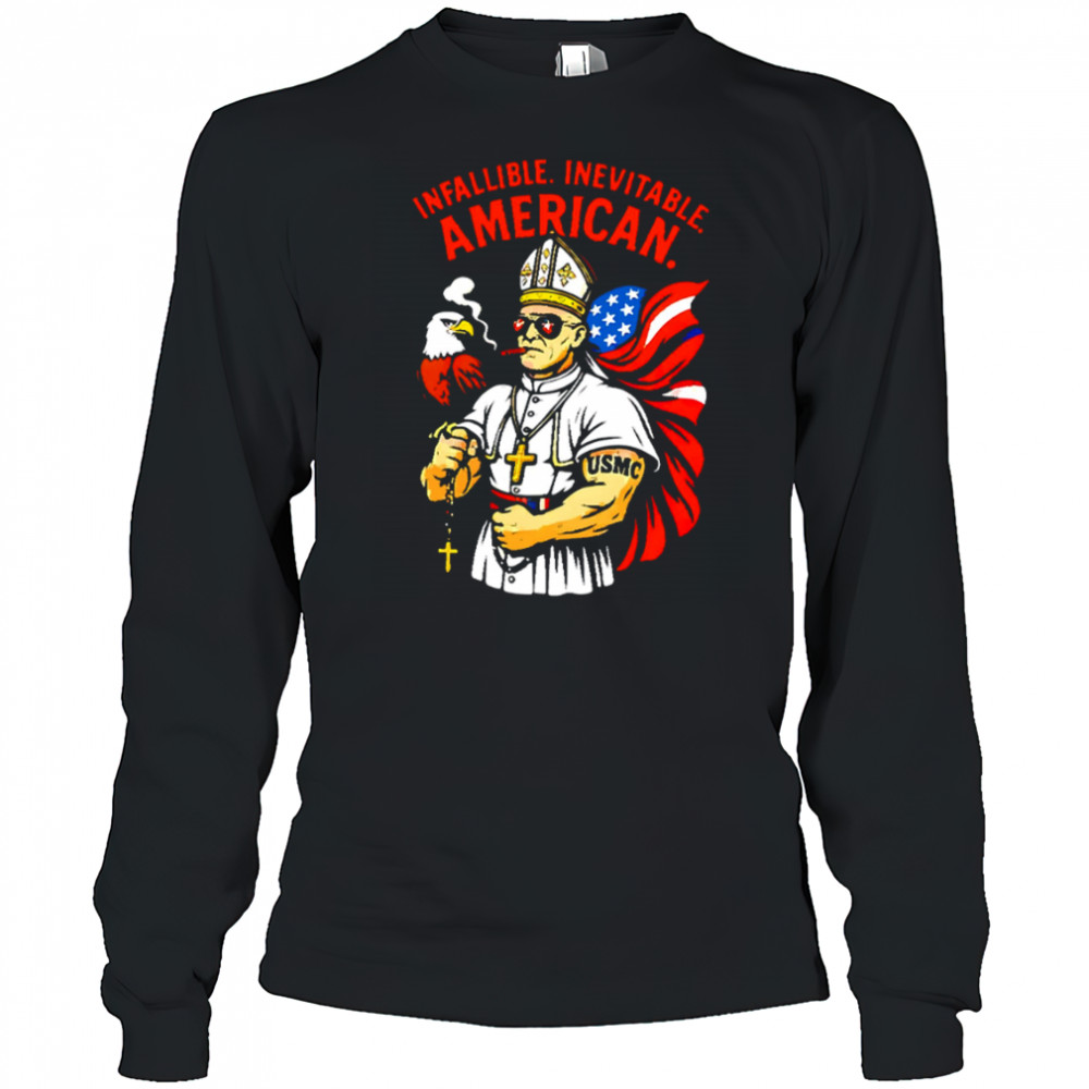 First American Pope Robert Prevost Pope Leo Xiv shirt Long Sleeved