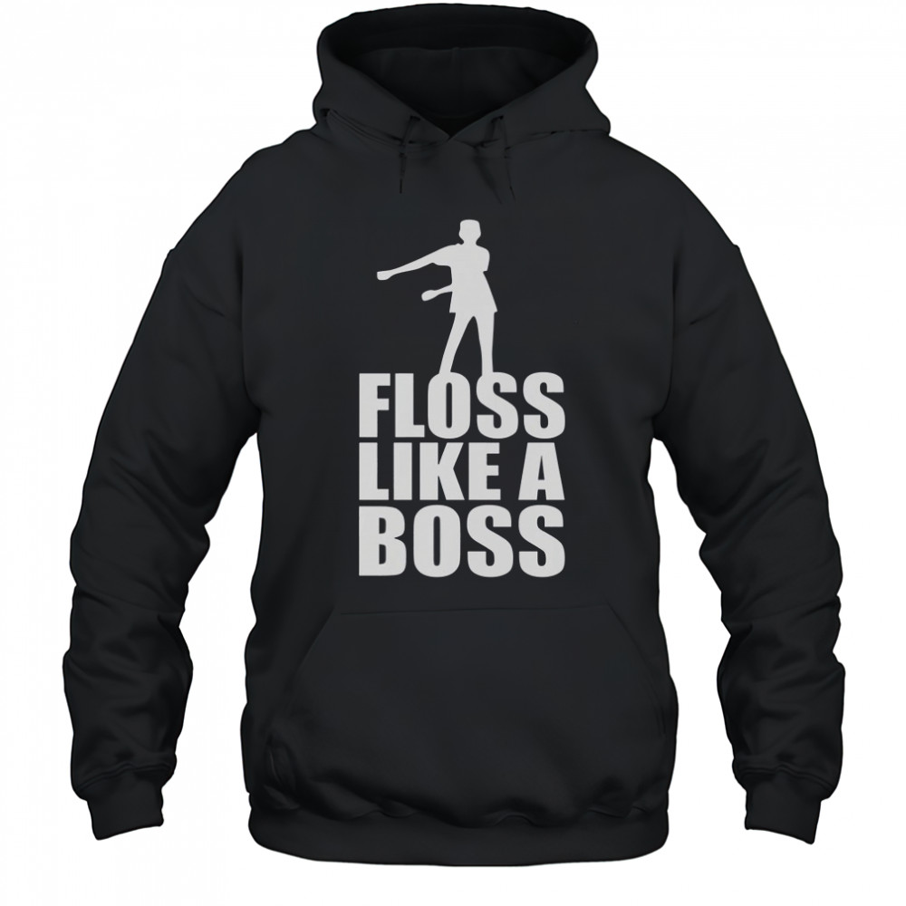Floss Like A Boss Dance Logo T-Shirt Hoodie
