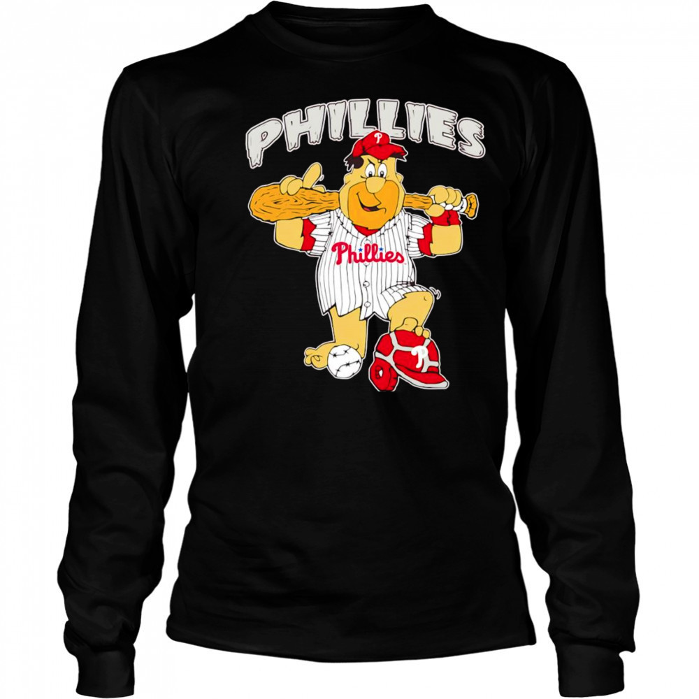 Fred Flintstone Philadelphia Phillies shirt Long Sleeved