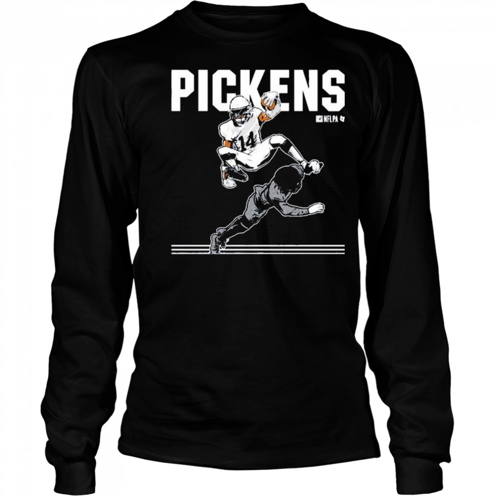 George Pickens Dallas Hurdle Dallas Cowboys t-shirt Long Sleeved
