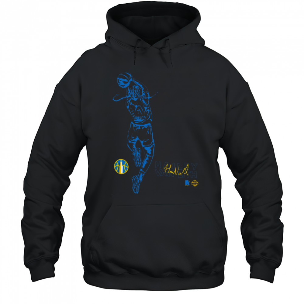 Hailey Van Lith Chicago Sky round21 Unisex WNBA Draft Night T Shirt Hoodie