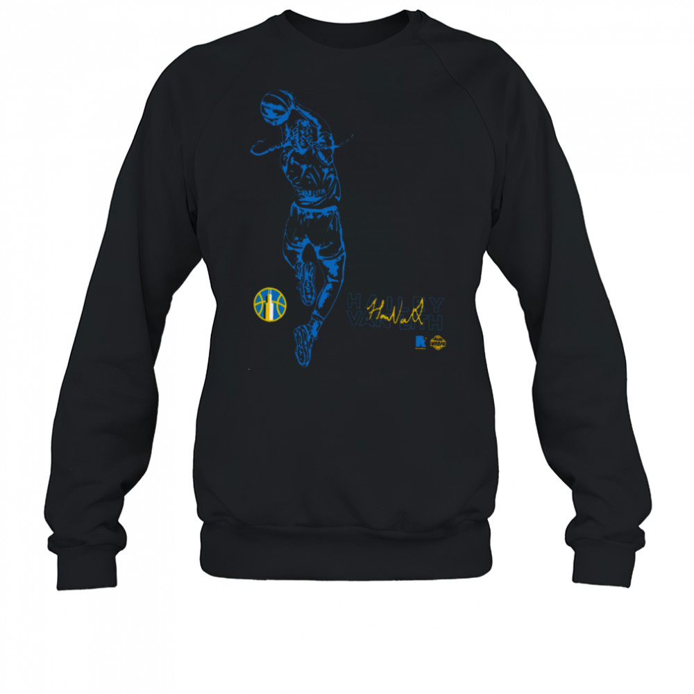 Hailey Van Lith Chicago Sky round21 Unisex WNBA Draft Night T Shirt Sweatshirt
