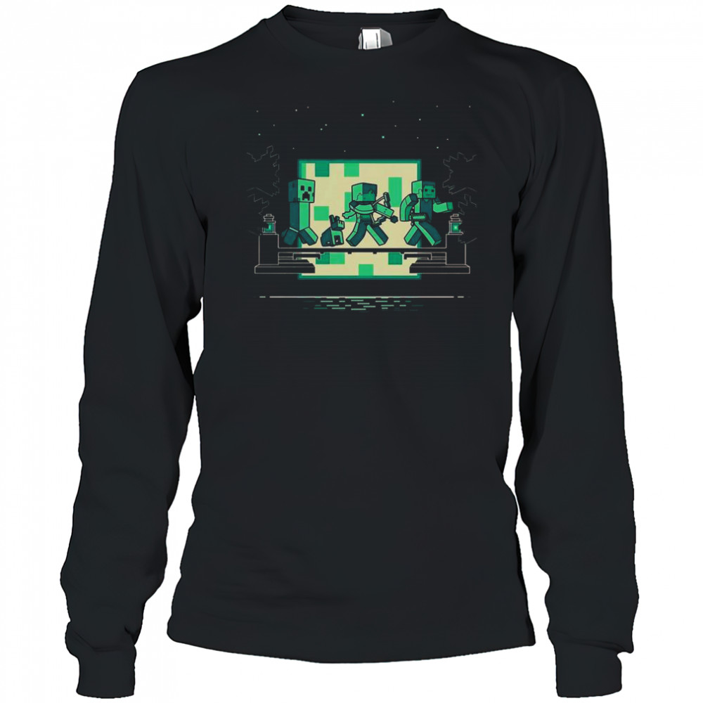 Hakuna Minecrafta Minecraft T-Shirt Long Sleeved