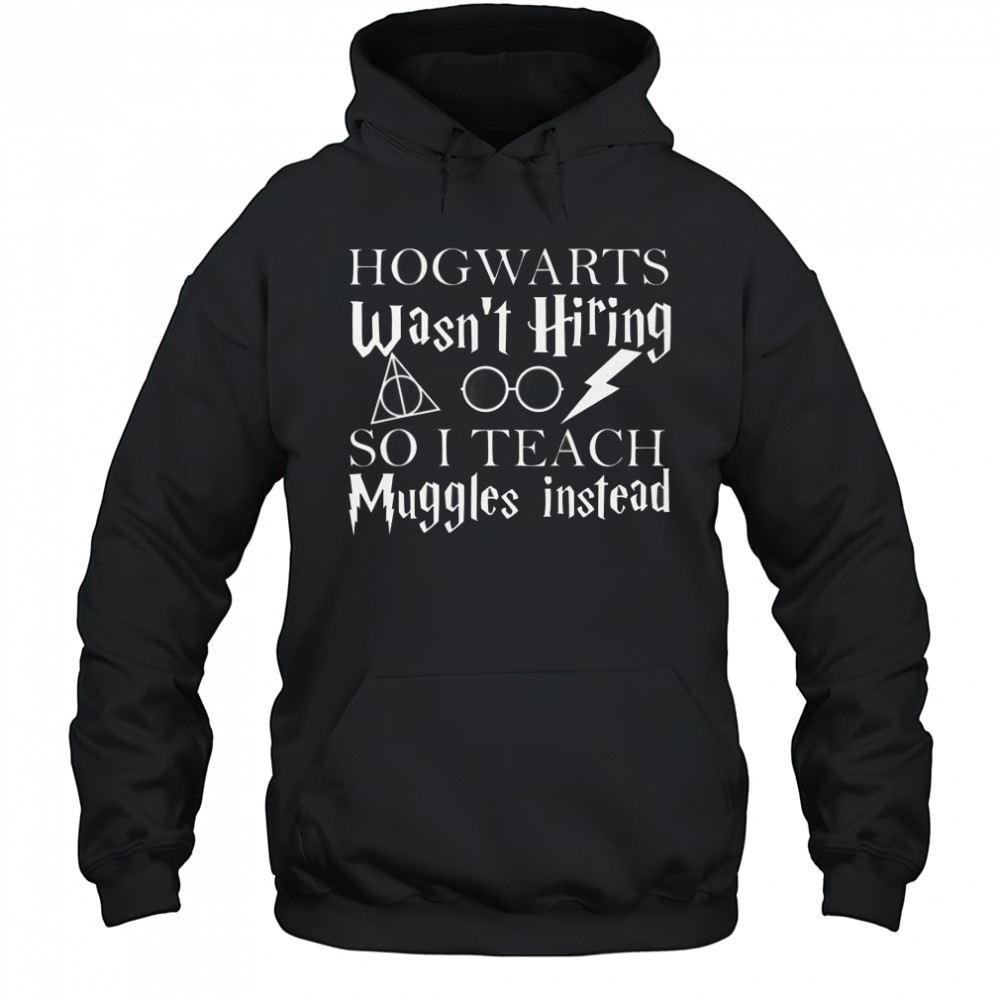 Hogwarts Wasn’t Hiring So I Teach Muggles T-Shirt Hoodie