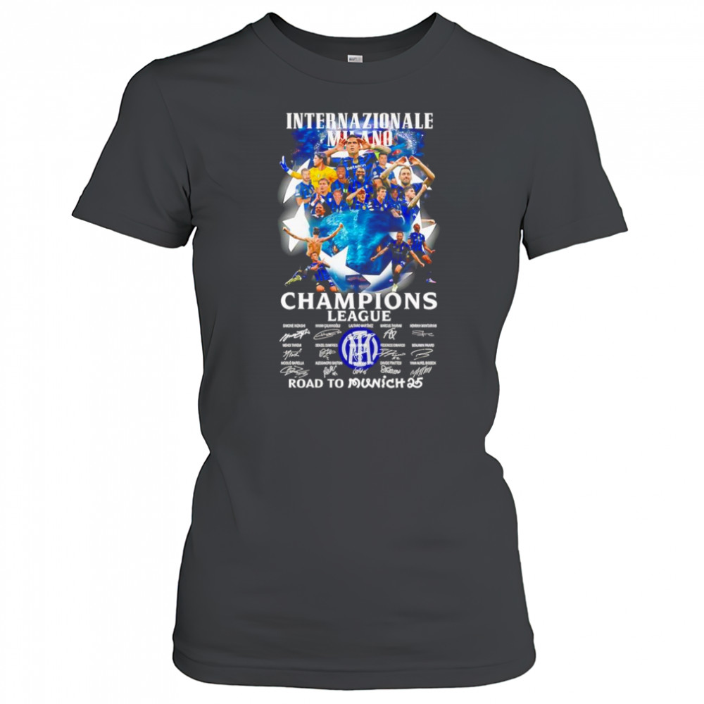 Internazionale Milano Champions League road to Munich 25 shirt Women's T-shirt