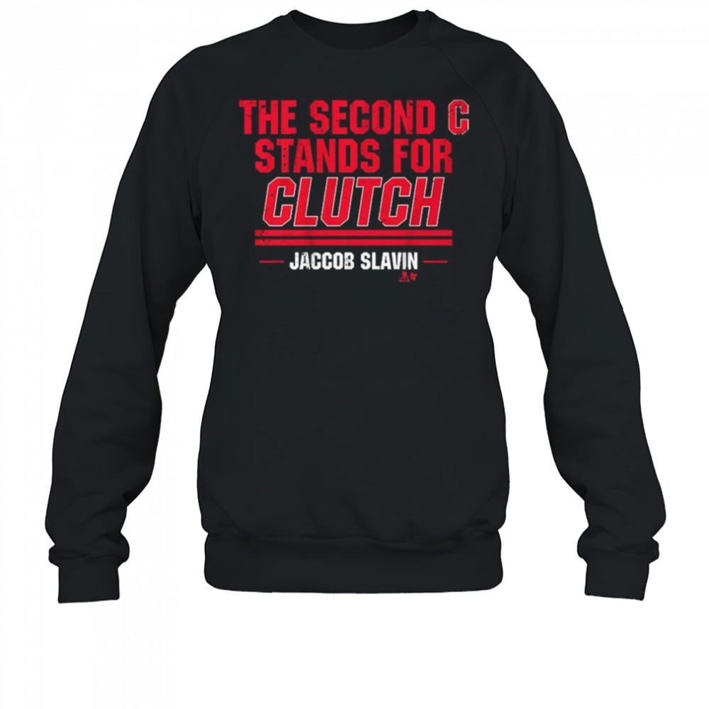 Jaccob Slavin The Second C Stands For Clutch Carolina Hurricanes t-shirt Sweatshirt