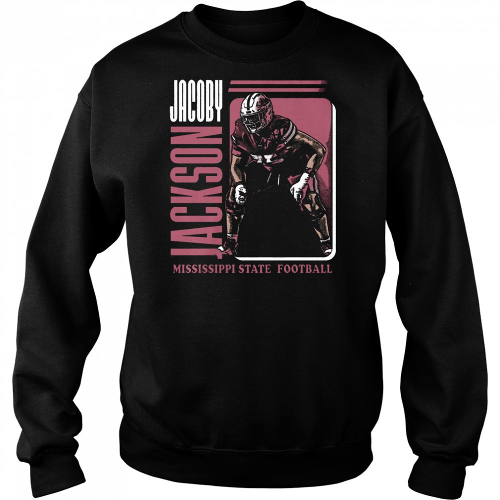 Jacoby Jackson Mississippi State Bulldogs football NCAA Division I Portrait t-shirt Hoodie