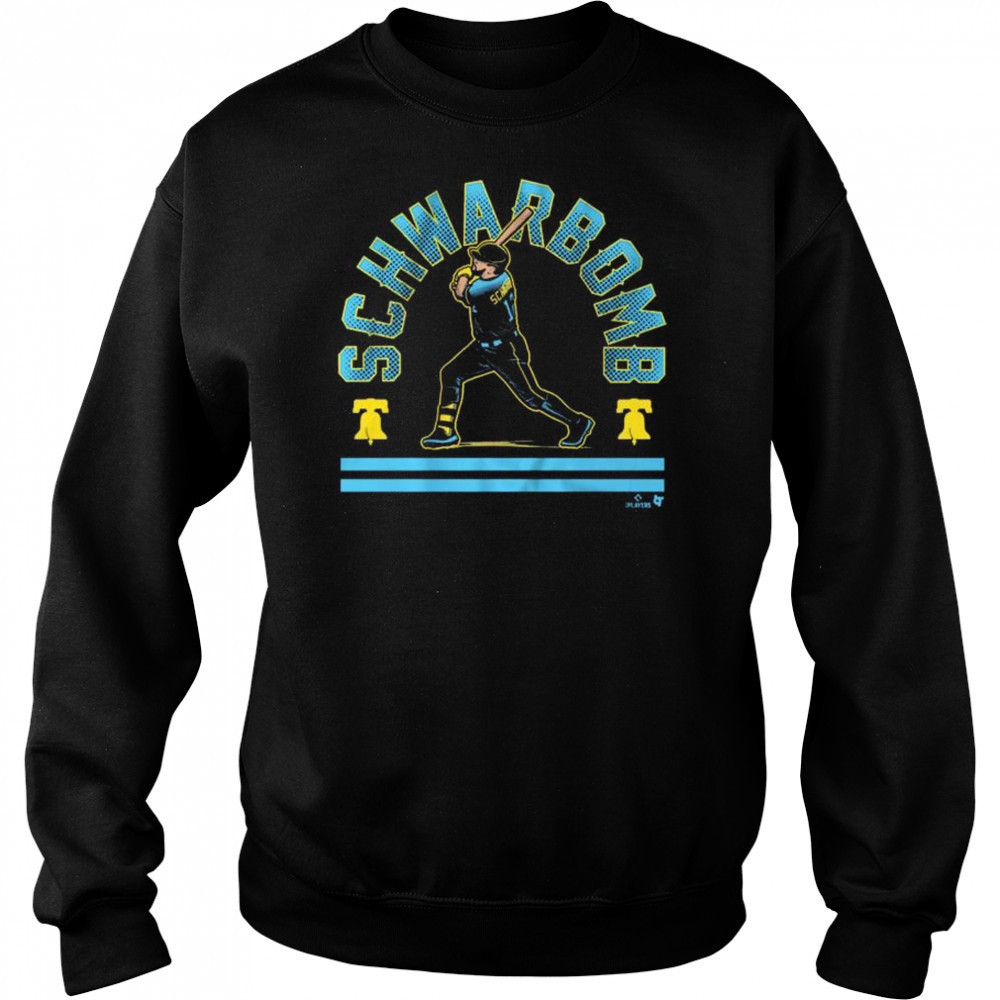 Kyle Schwarber Schwarbomb Philly City Edition Philadelphia Phillies t-shirt Hoodie