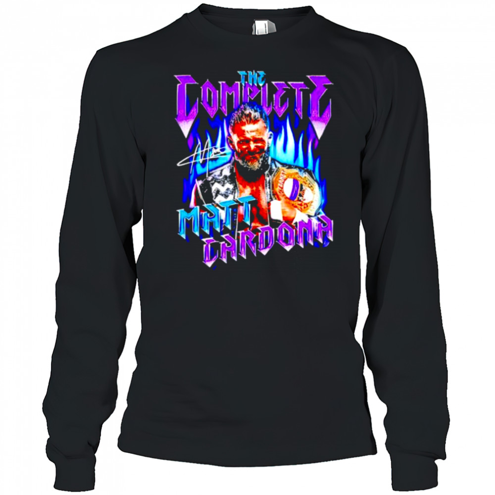 Matt Cardona Complete MC shirt Long Sleeved