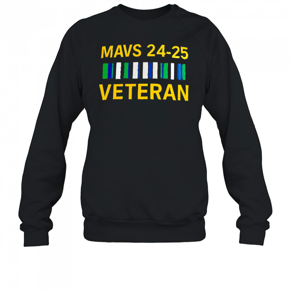 Mavs 24 25 Veteran shirt Sweatshirt