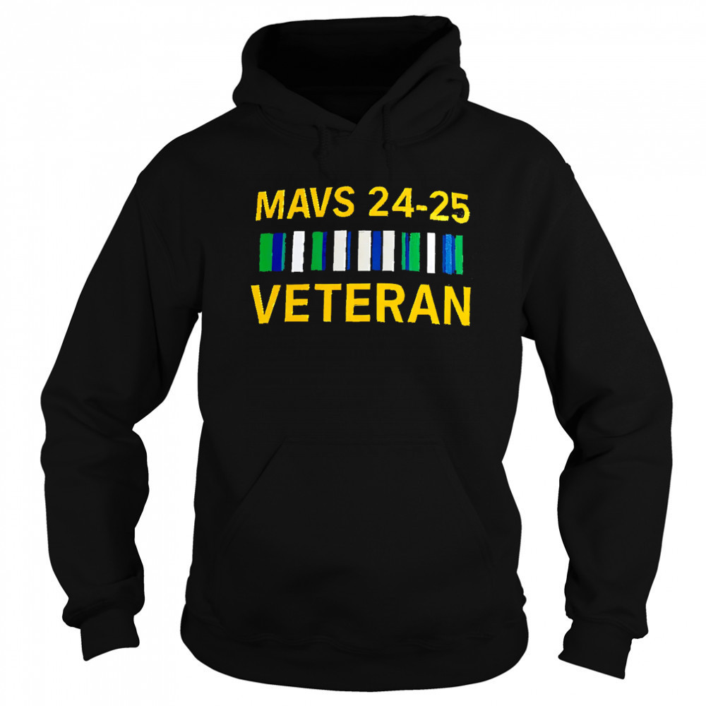 Mavs 24 25 Veteran shirt Sweatshirt