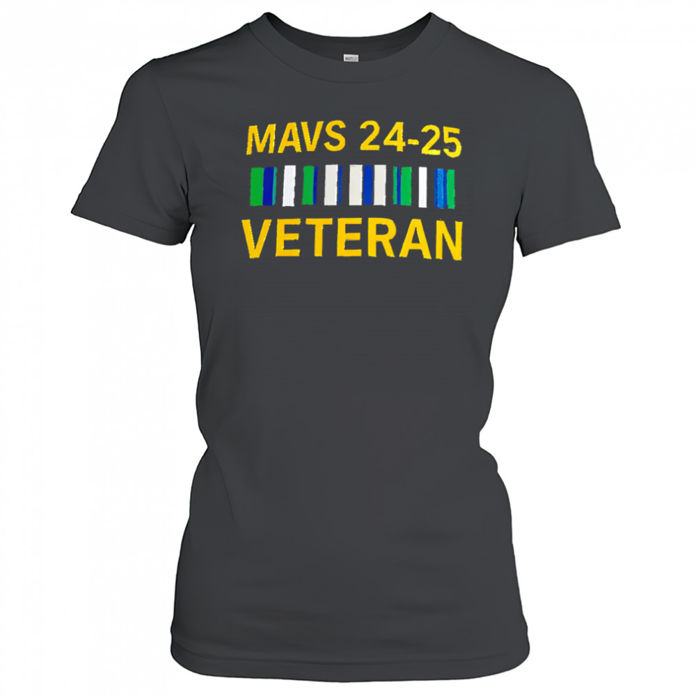 Mavs 24 25 Veteran shirt Women's T-shirt