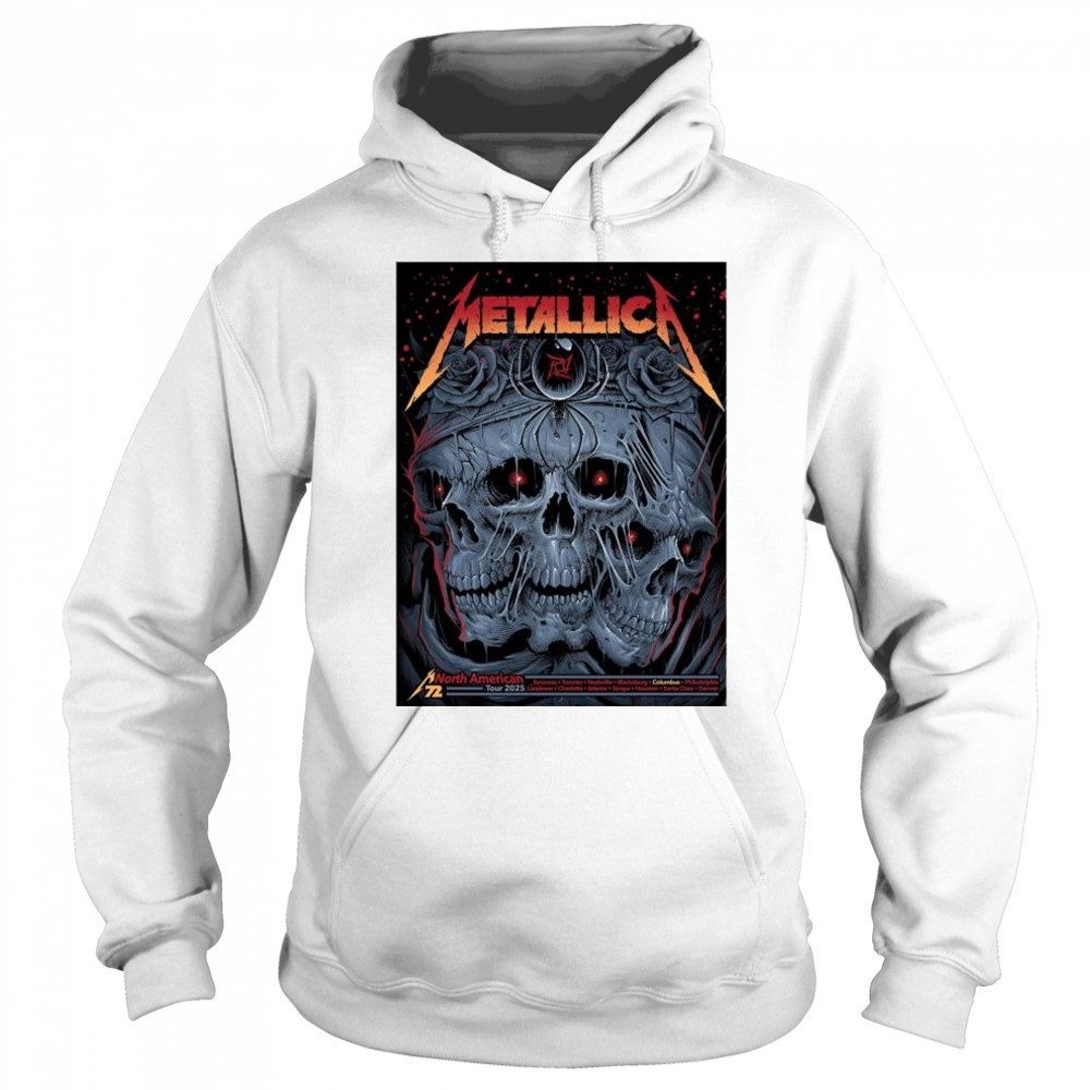 Metallica M72 Columbus OH At Historic Crew Stadium Two Night On May 9 And 11 M72 World Tour 2025 t-shirt Sweatshirt