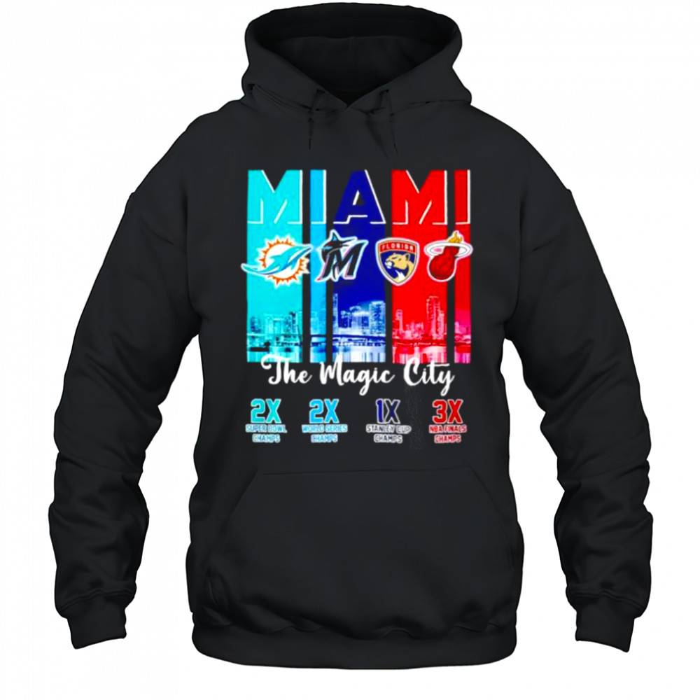 Miami Magic City Champions shirt Hoodie
