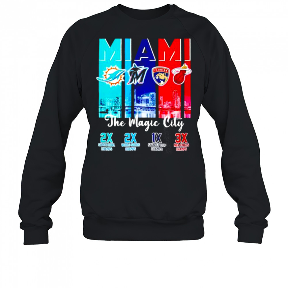 Miami Magic City Champions shirt Sweatshirt