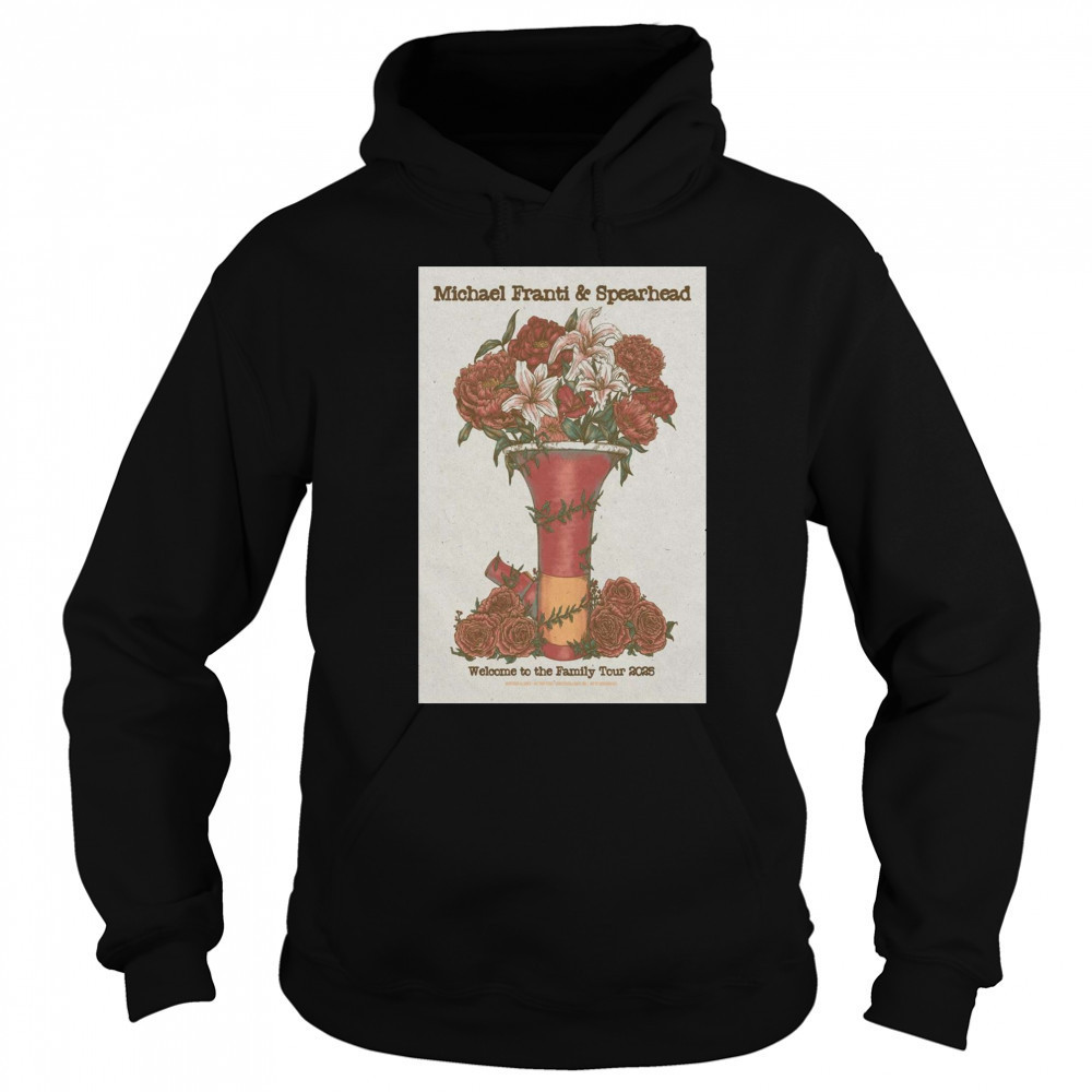 Michael Franti and Spearhead Welcome To The Family Tour 2025 t-shirt Sweatshirt