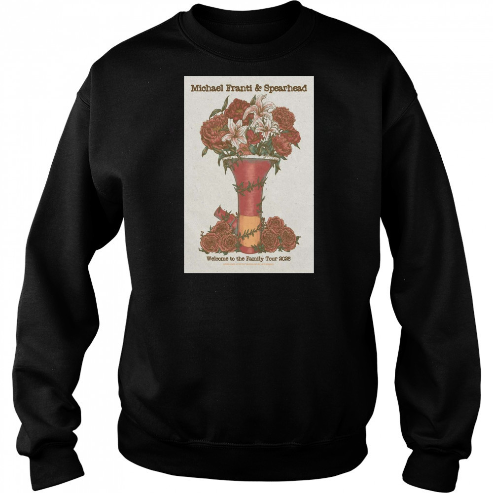 Michael Franti and Spearhead Welcome To The Family Tour 2025 t-shirt Hoodie