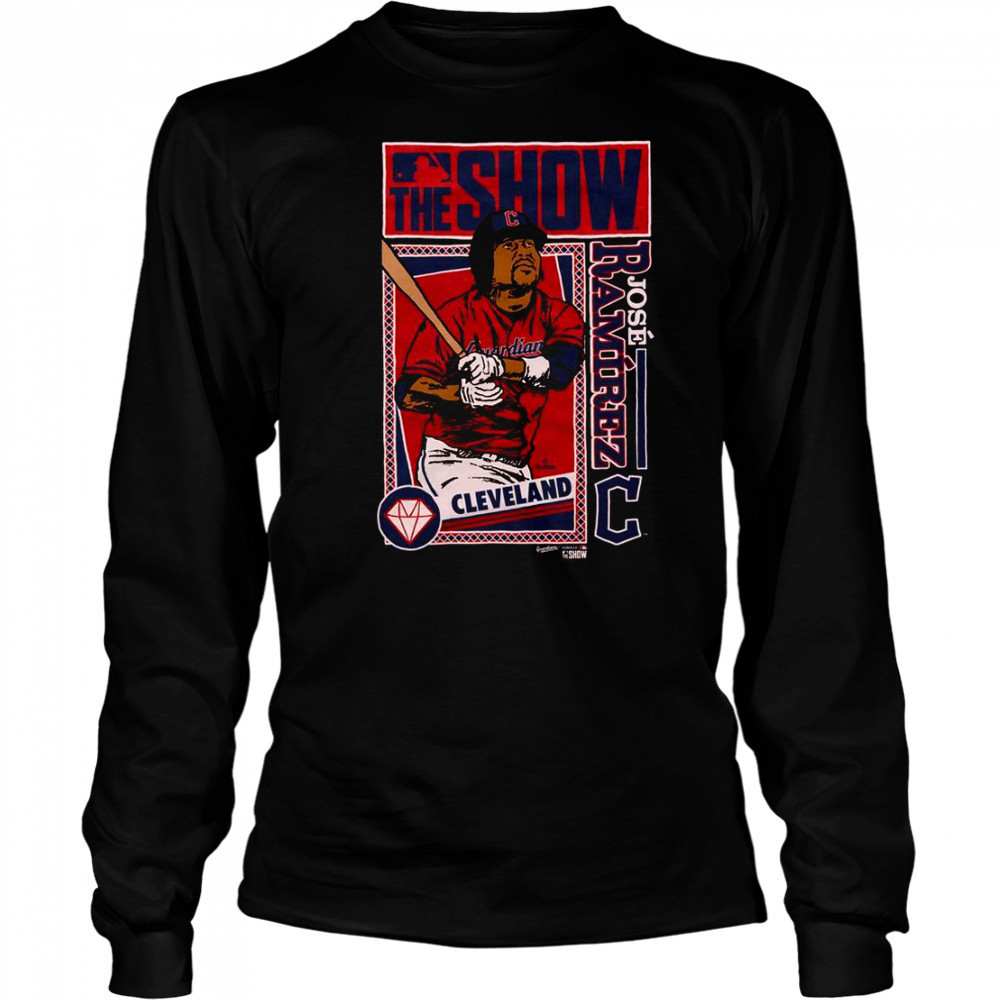 MLB The Show Guardians Jose Ramirez T-Shirt Long Sleeved