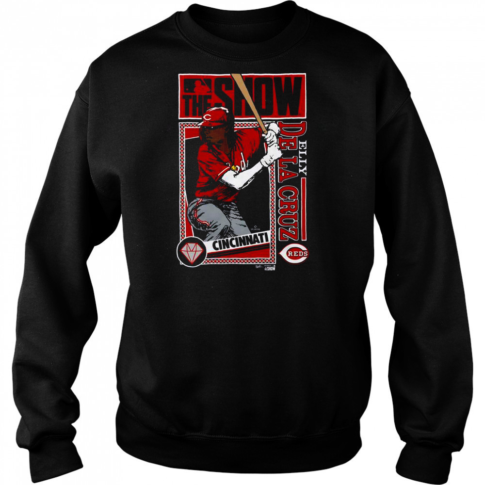 MLB The Show Reds Elly De La Cruz T-Shirt Hoodie