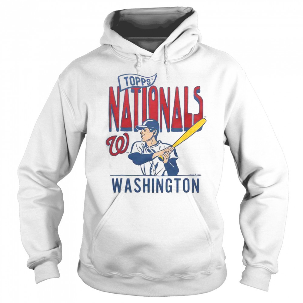 MLB X Topps Washington Nationals T-Shirt Sweatshirt